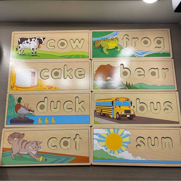 (2) Wooden Educational Games - Picture 4 of 5